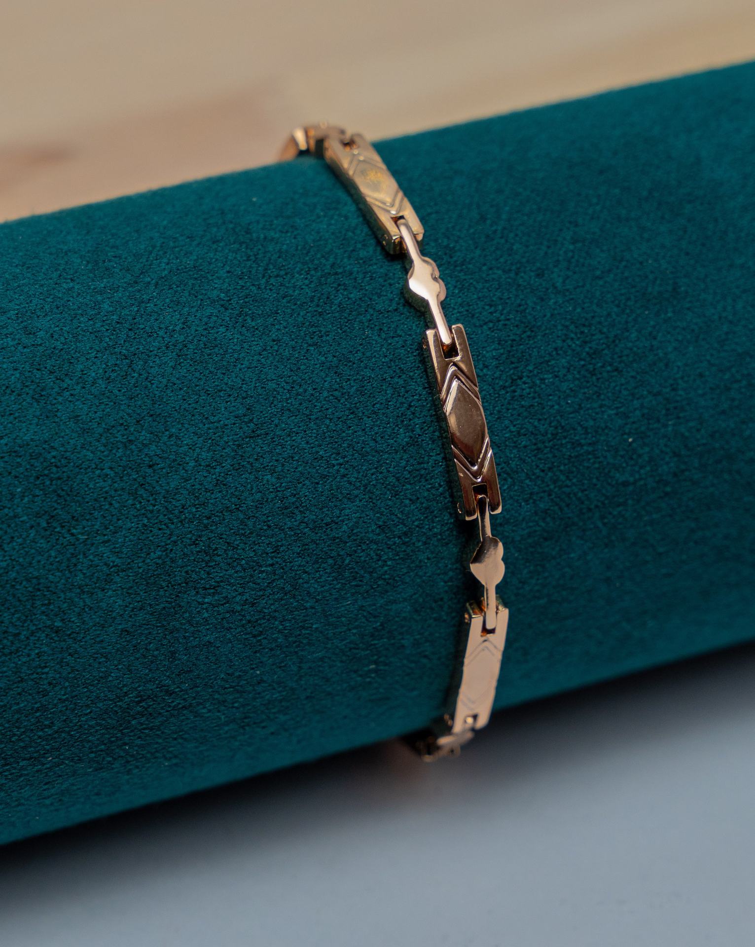 Gold-Tone Chain Link Bracelet
