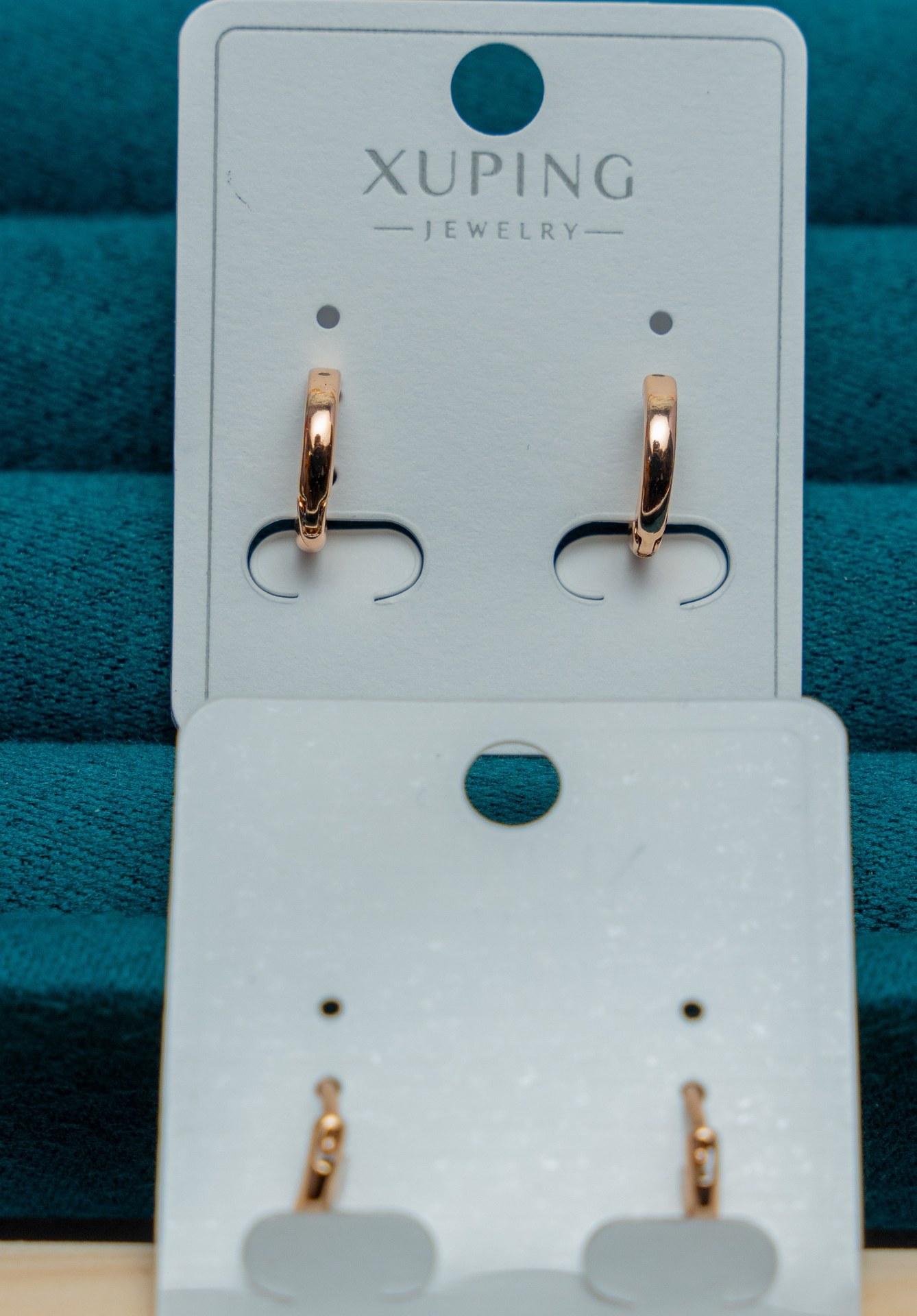 Gold-Tone Hoop Earrings