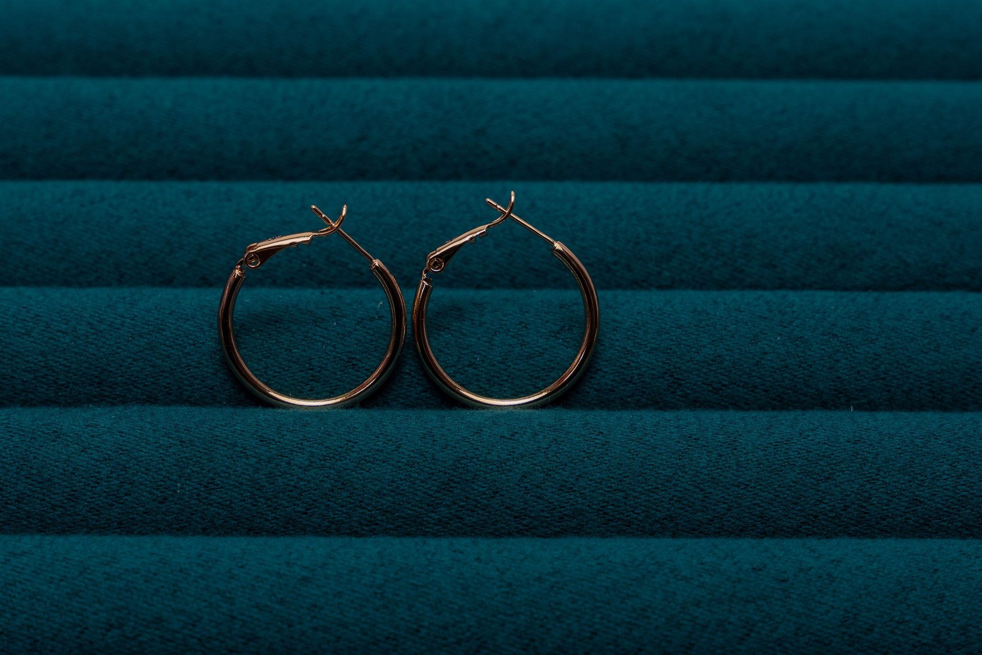 Gold-Tone Hoop Earrings