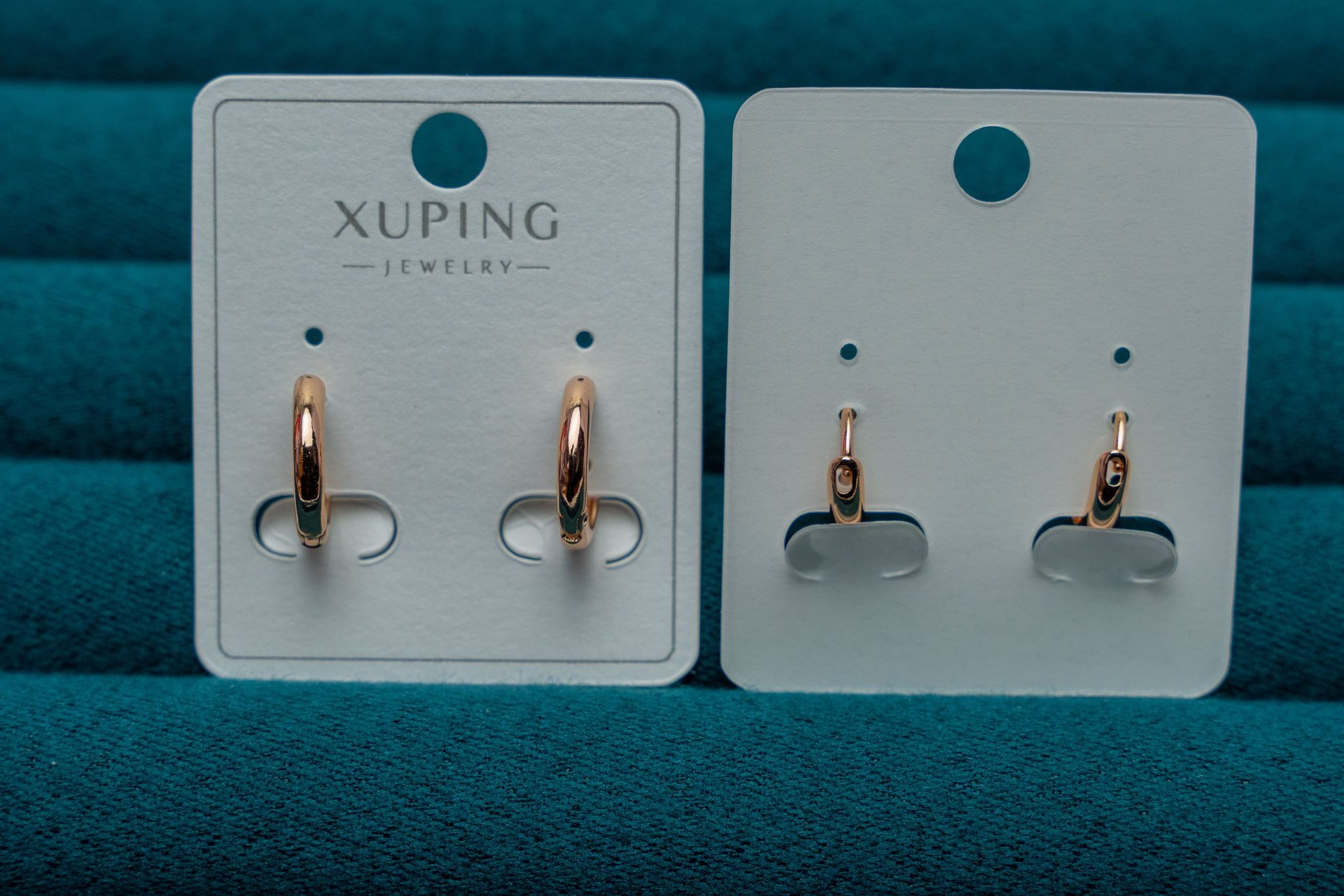 Rose Gold Hoop Earrings