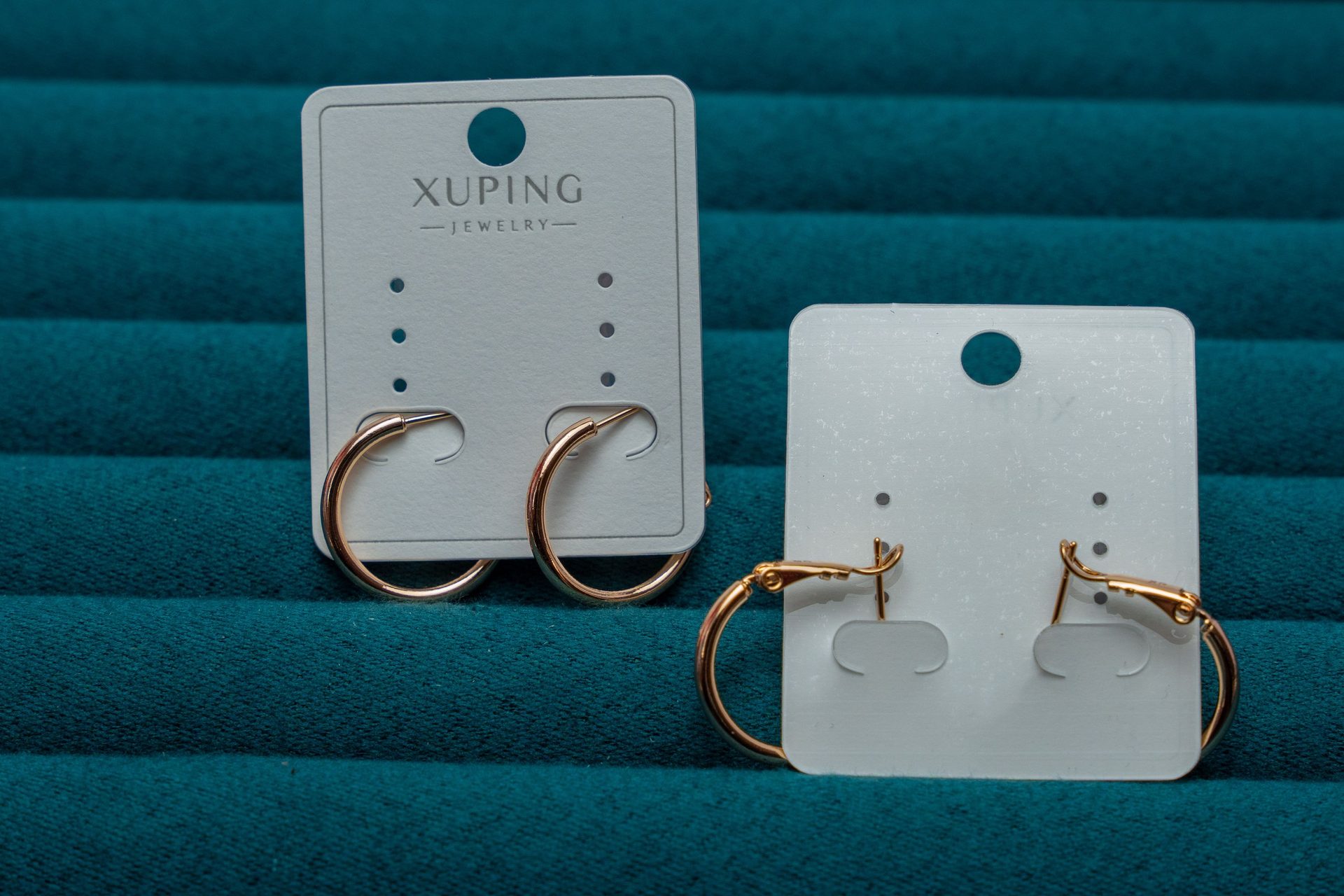 Rose Gold Hoop Earrings