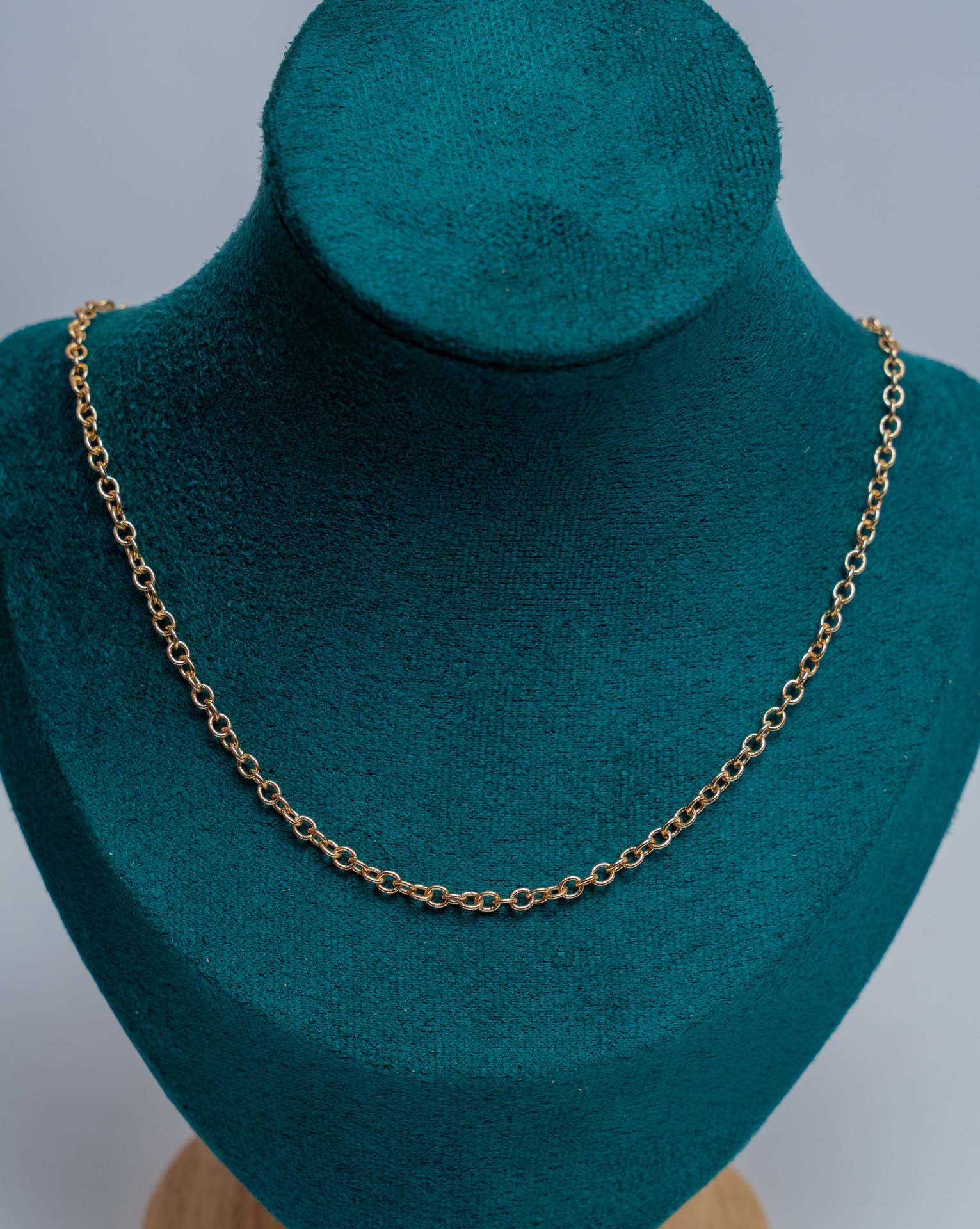 Gold-Tone Cable Chain Necklace