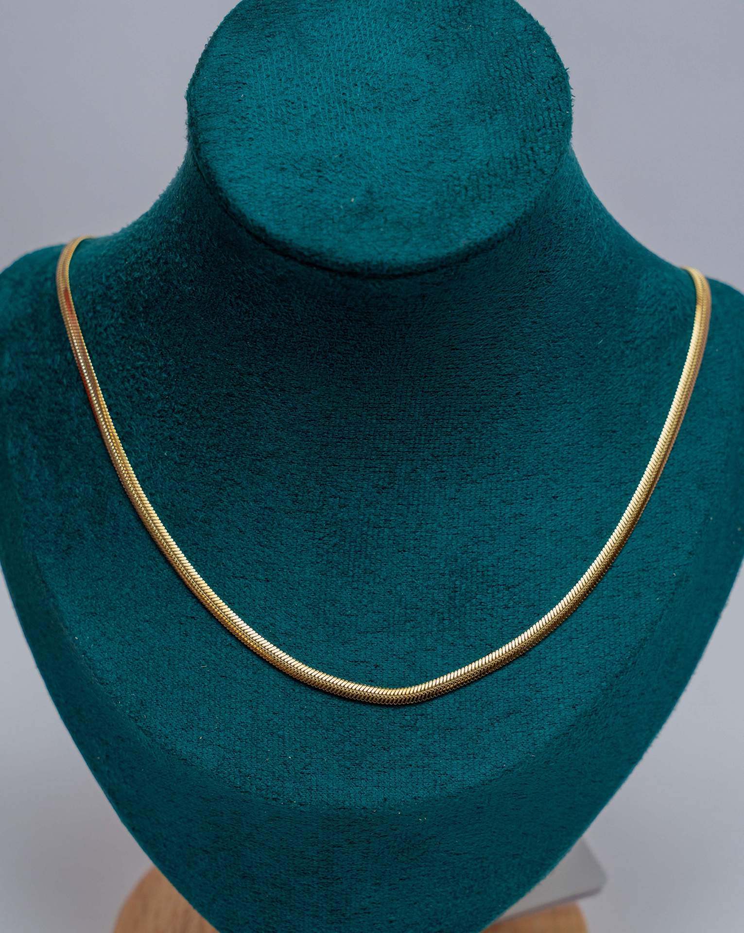 Gold Snake Chain Necklace