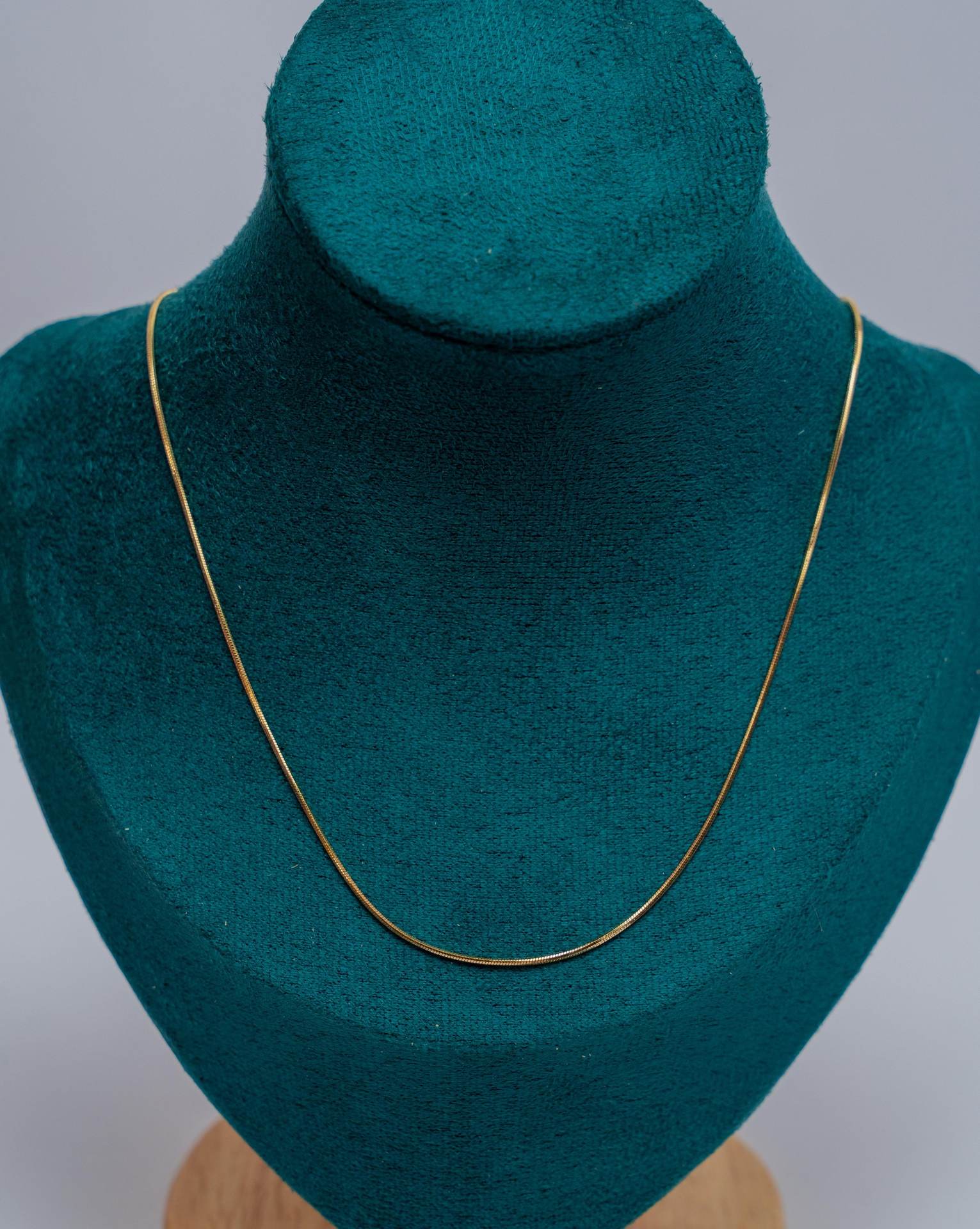 Gold Snake Chain Necklace