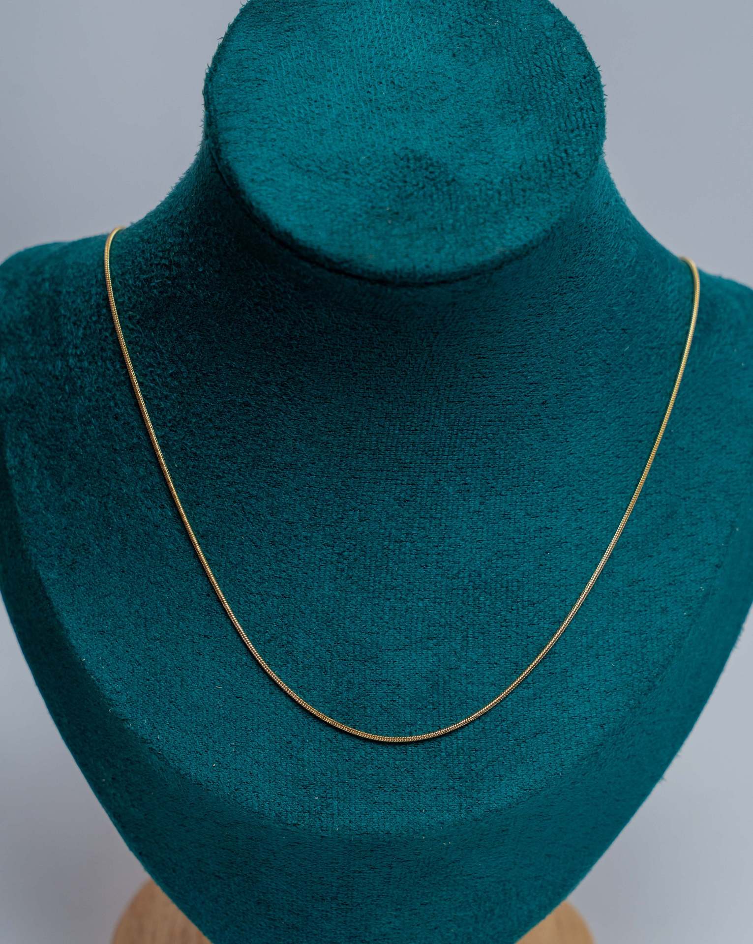 Gold Snake Chain Necklace