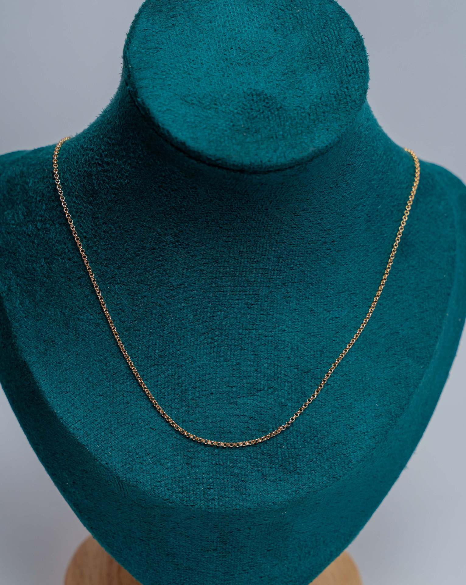 Gold-Tone Chain Necklace