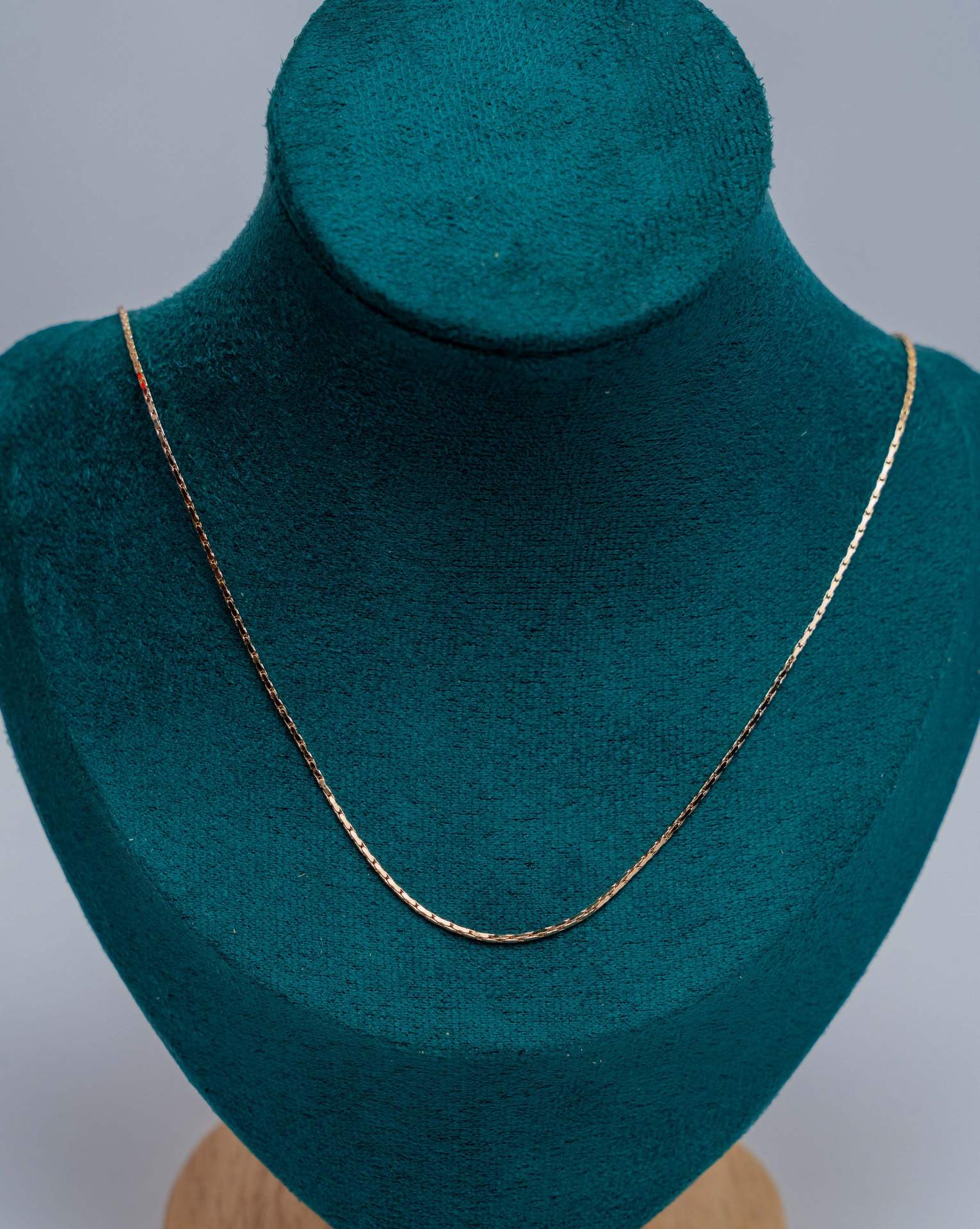 Gold-Tone Snake Chain Necklace