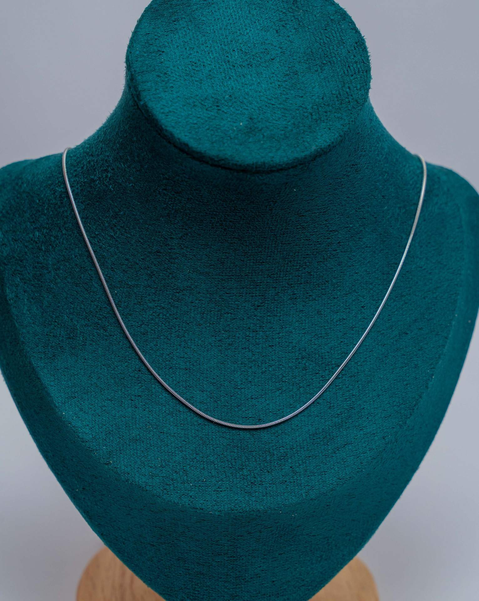 Silver Snake Chain Necklace
