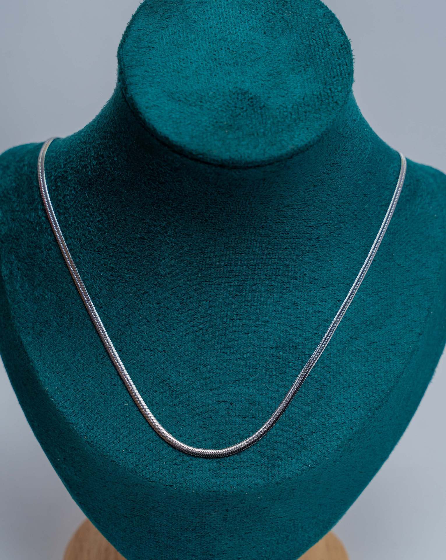 Silver Snake Chain Necklace