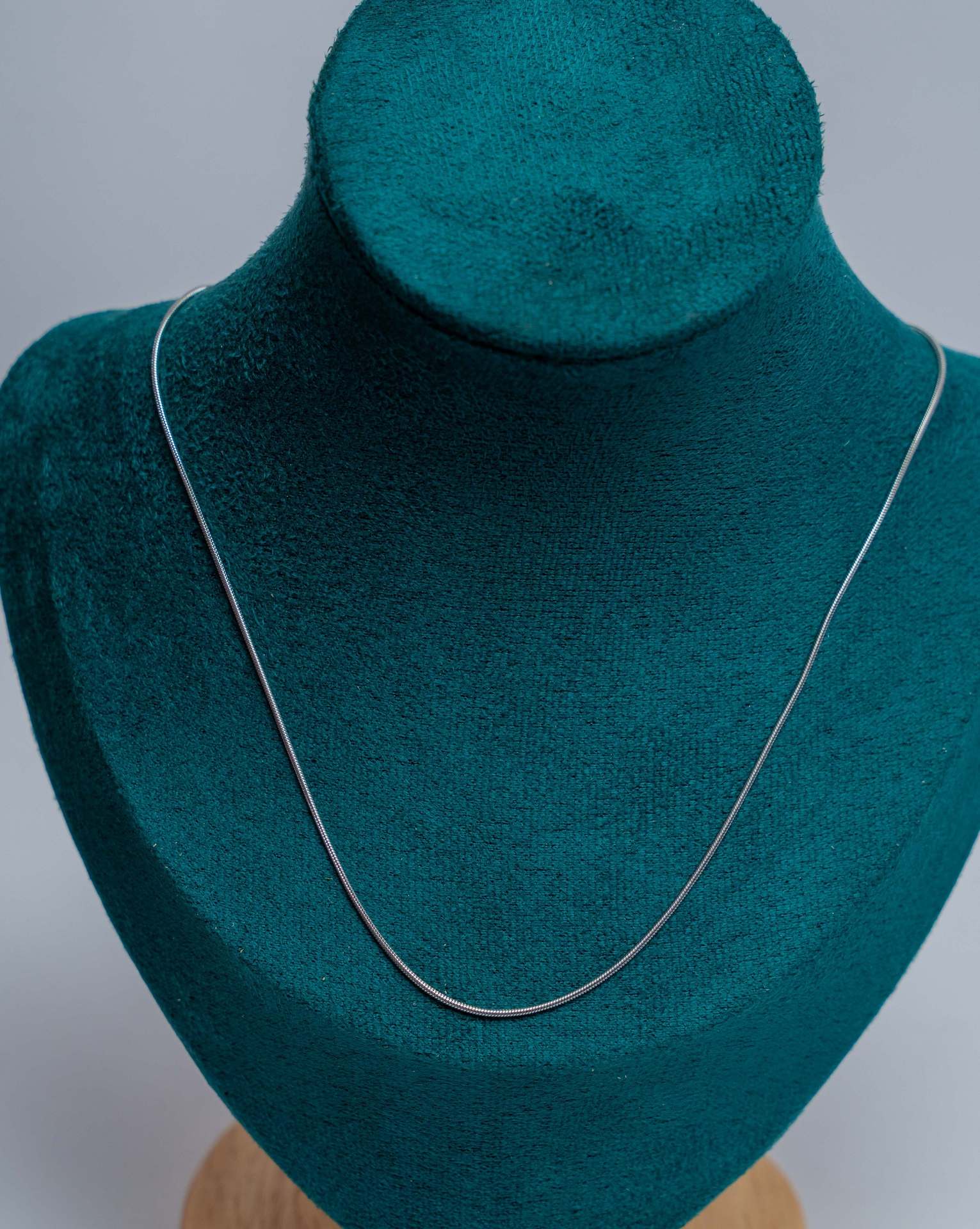 Silver Snake Chain Necklace