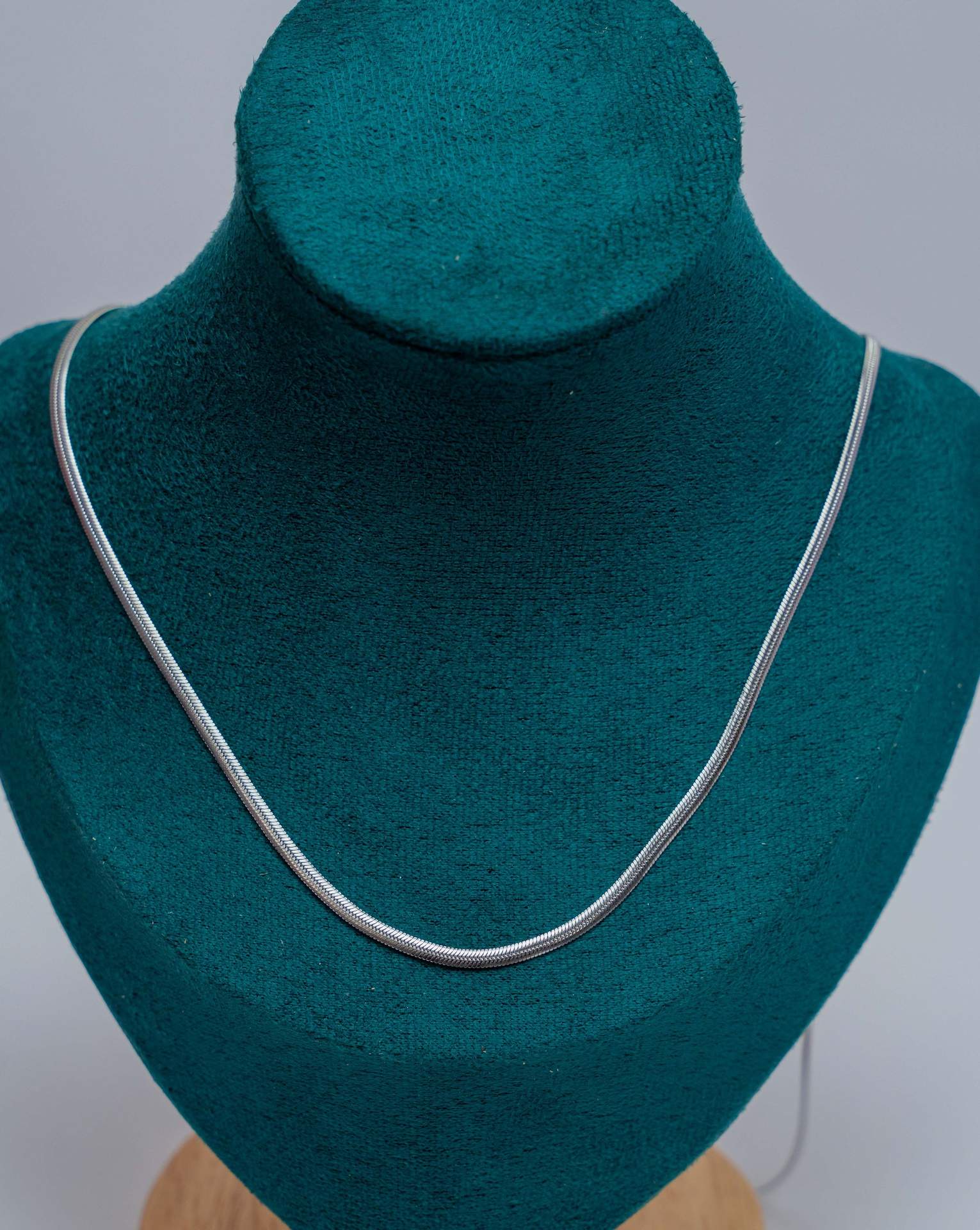 Silver Snake Chain Necklace
