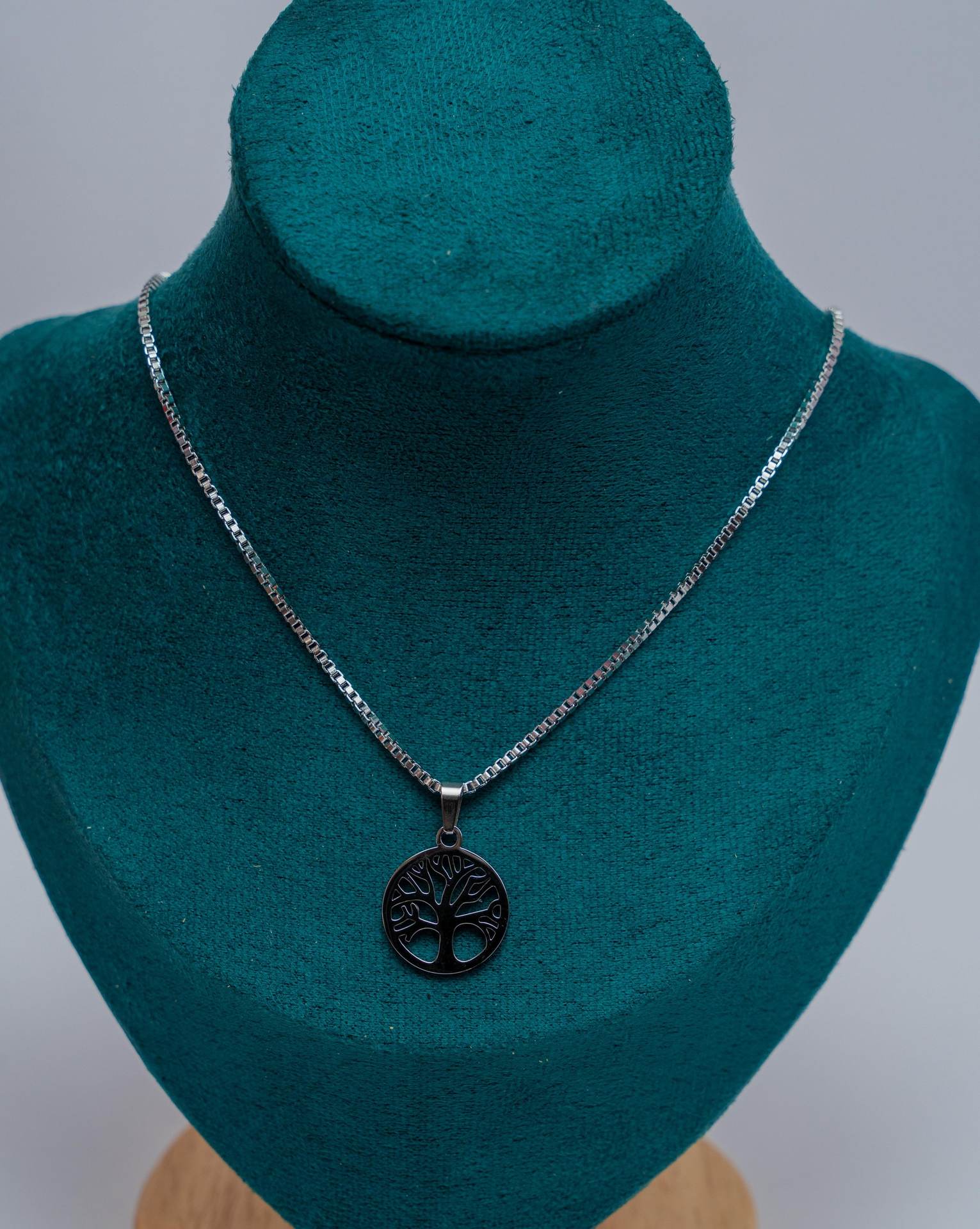 Tree of Life Silver Chain Necklace