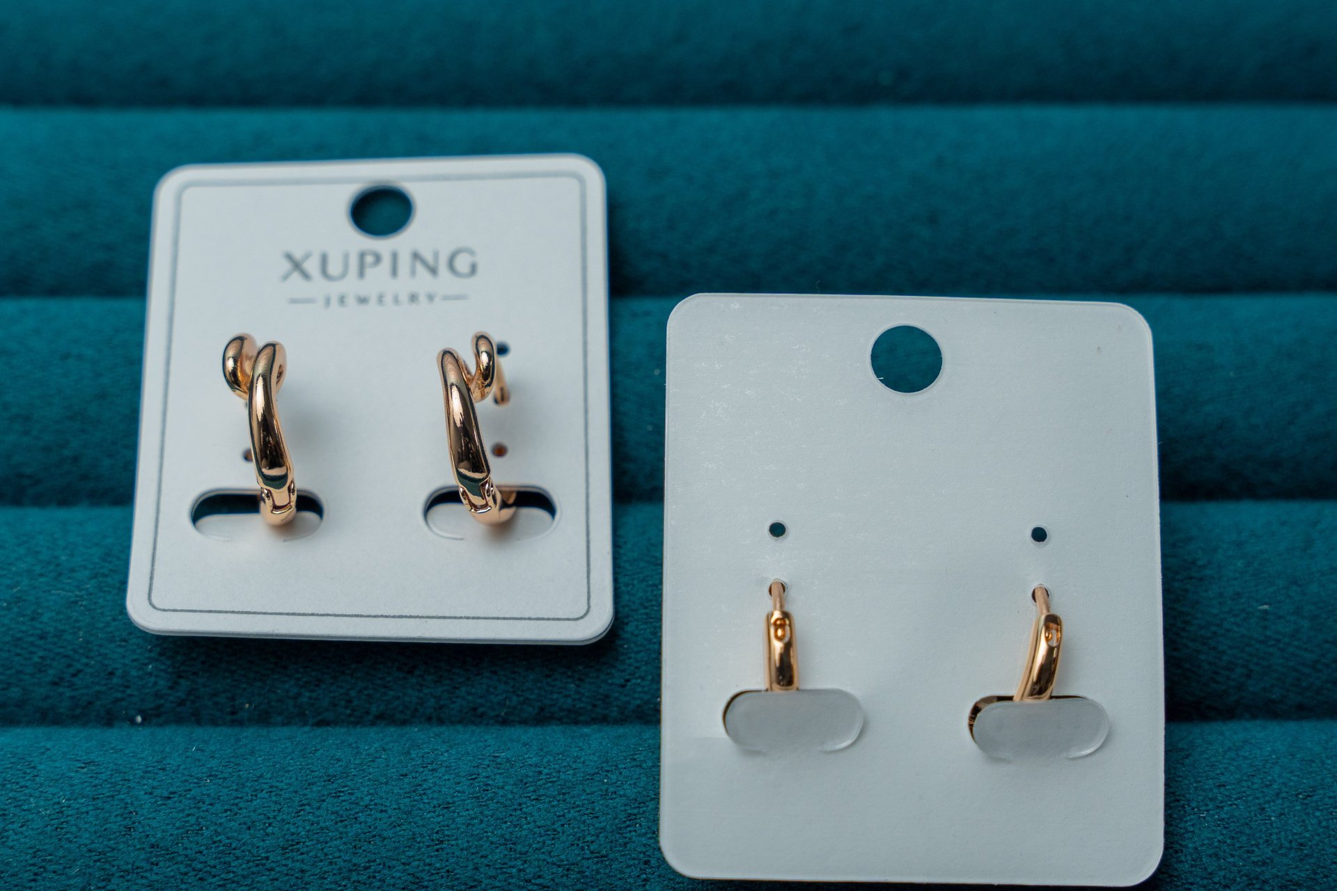 Gold-Tone Hoop Earring Set