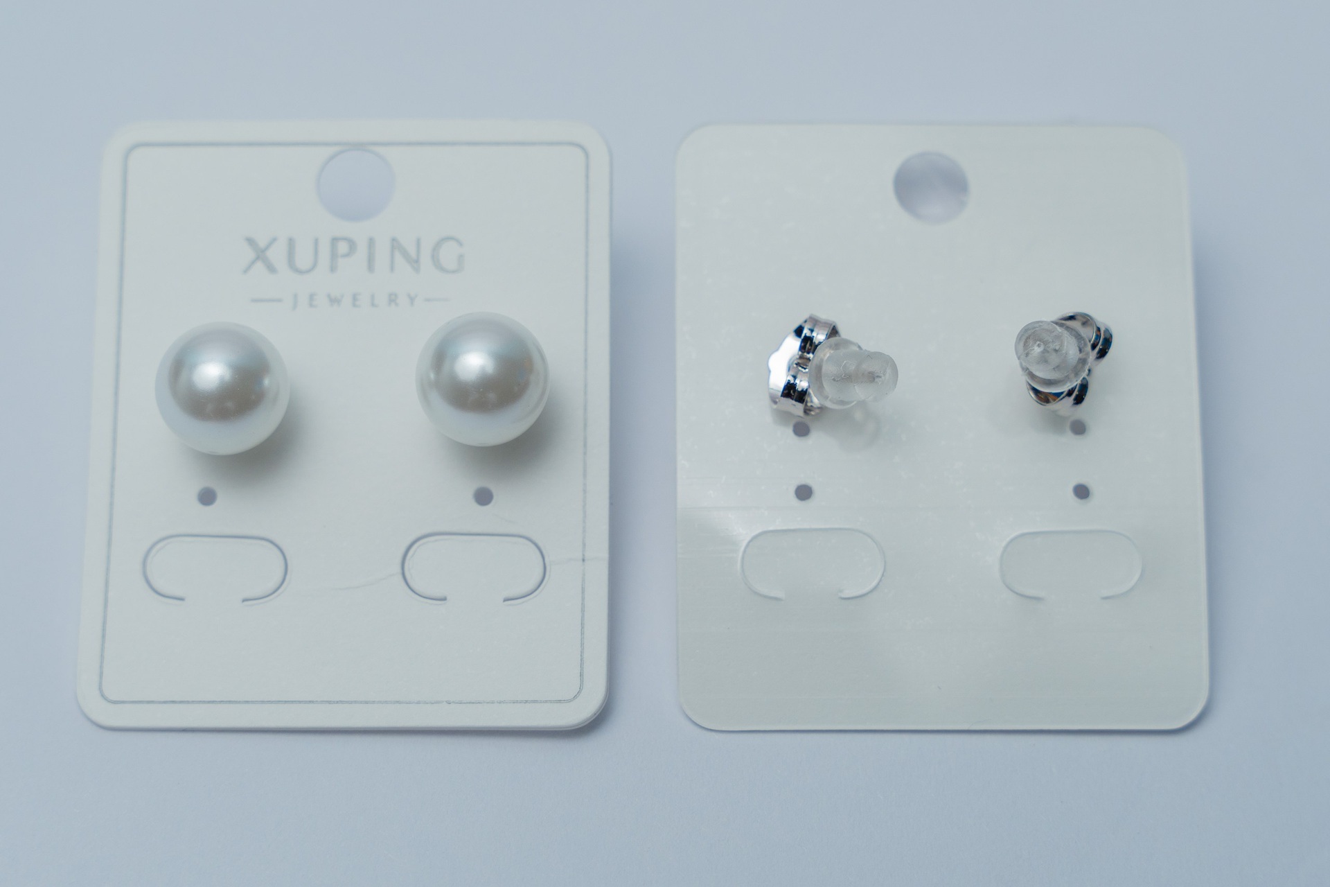 Pearl Stud & Crystal Ring Set