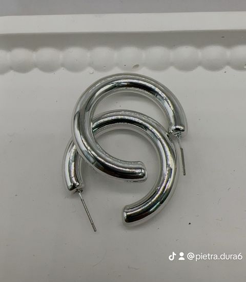 Silver Knot Stud Earrings