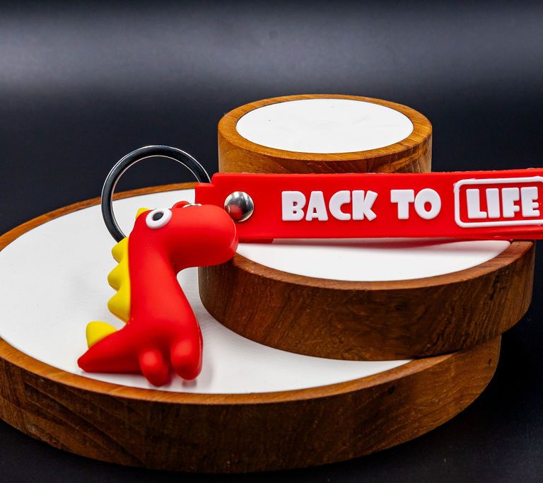 Back To Life Keychain