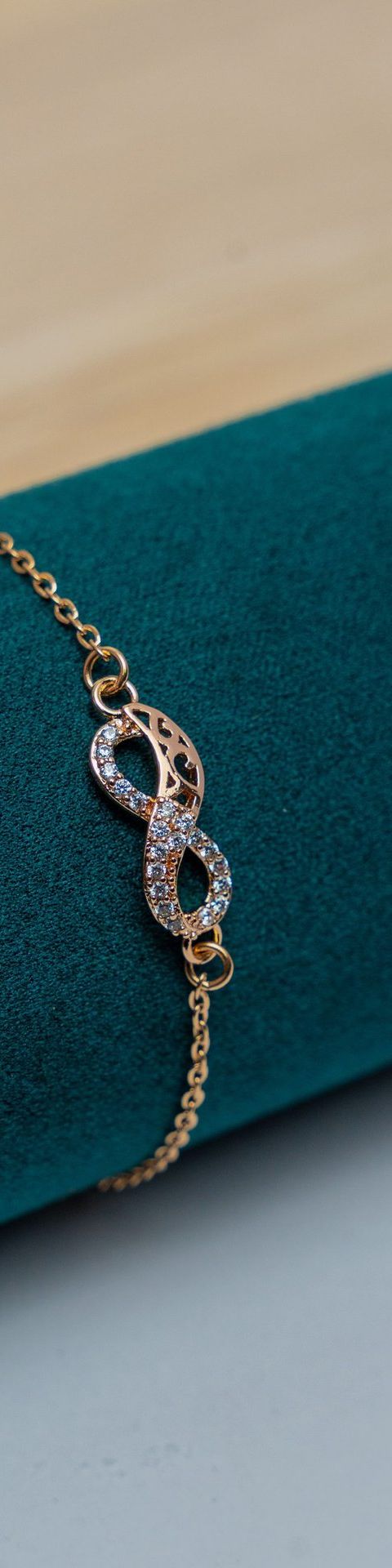 Gold-Tone Infinity Chain Bracelet