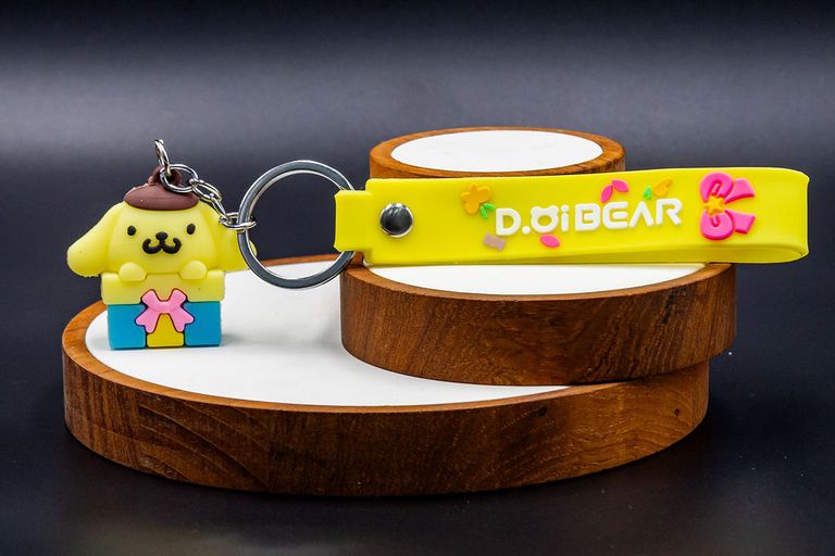 Dobear Keychain Yellow