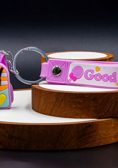 Good Luck Keychain Purple