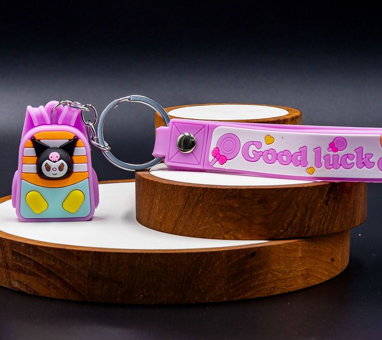 Good Luck Keychain Purple