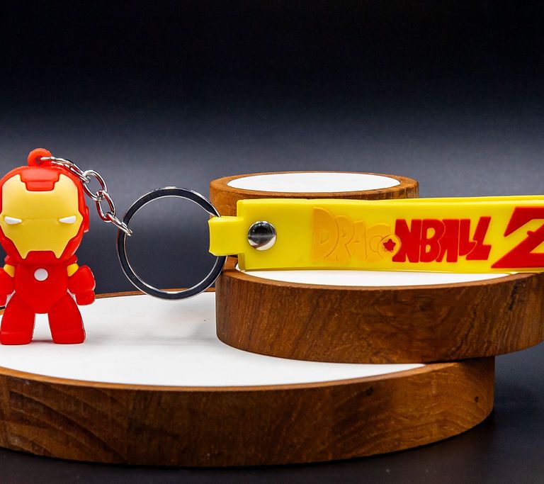 Iron Man Keychain Red