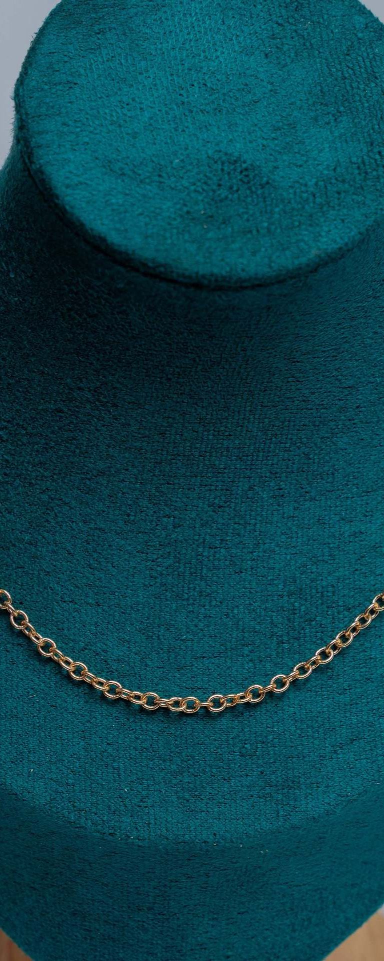 Gold-Tone Cable Chain Necklace