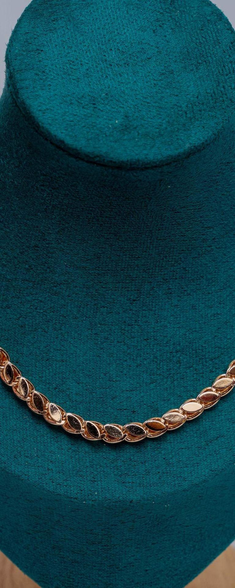 Gold-Tone Oval Link Chain Necklace