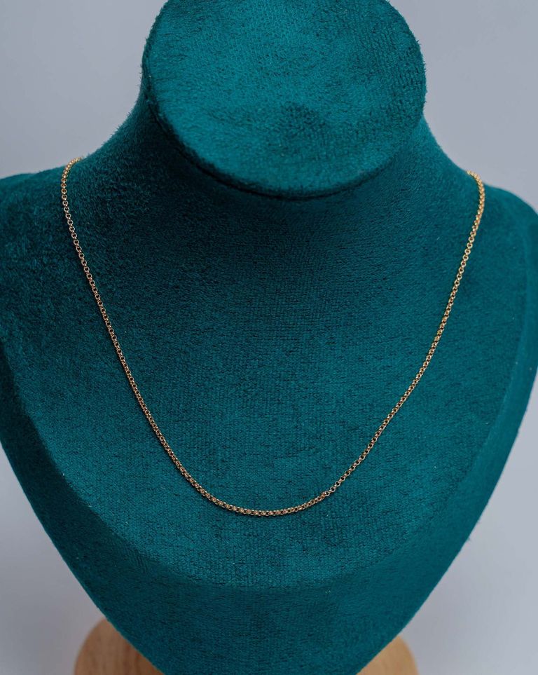 Gold-Tone Chain Necklace
