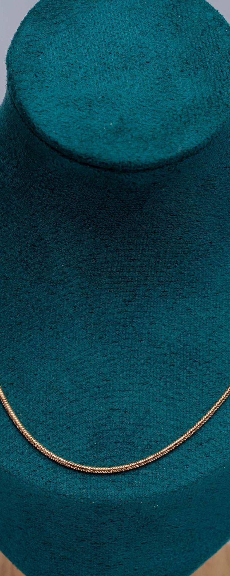 Gold-Tone Snake Chain Necklace