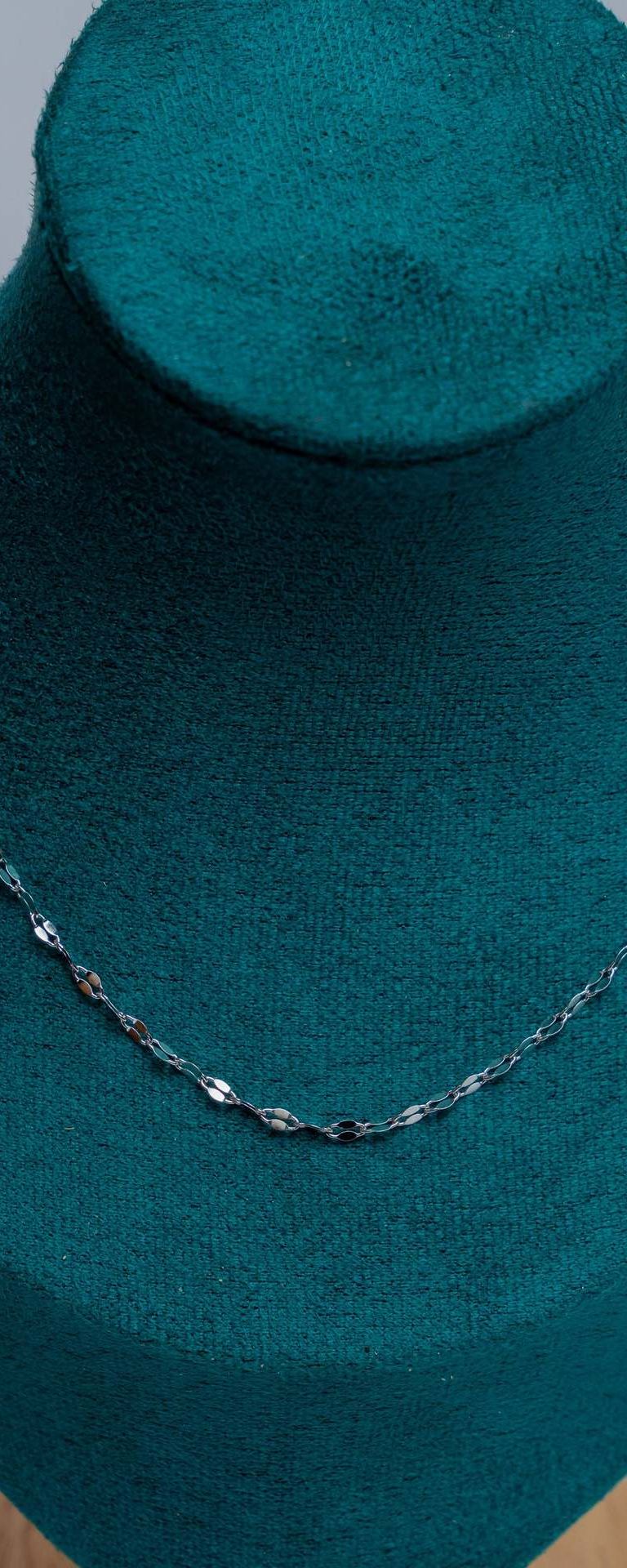 Silver Link Chain Necklace