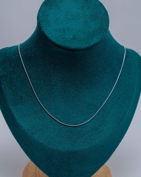 Silver Snake Chain Necklace