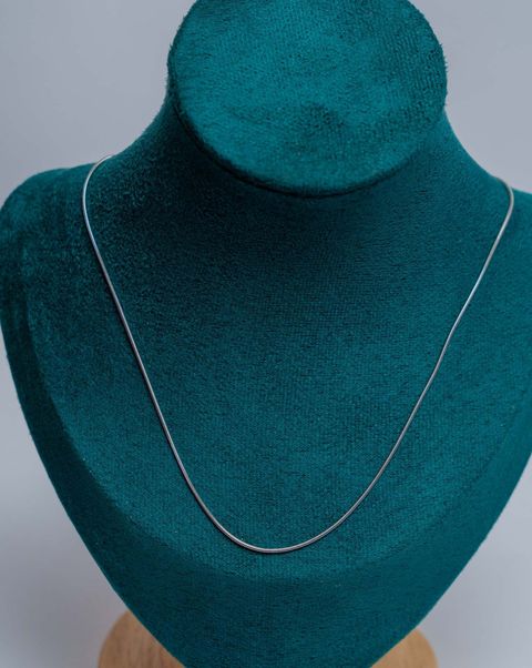 Silver Snake Chain Necklace