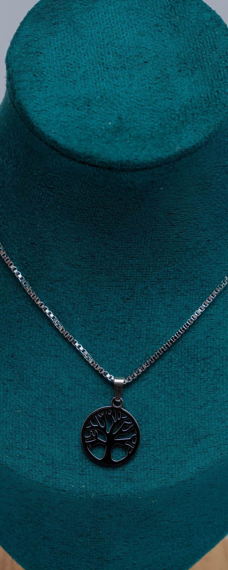 Silver Tree of Life Pendant Necklace