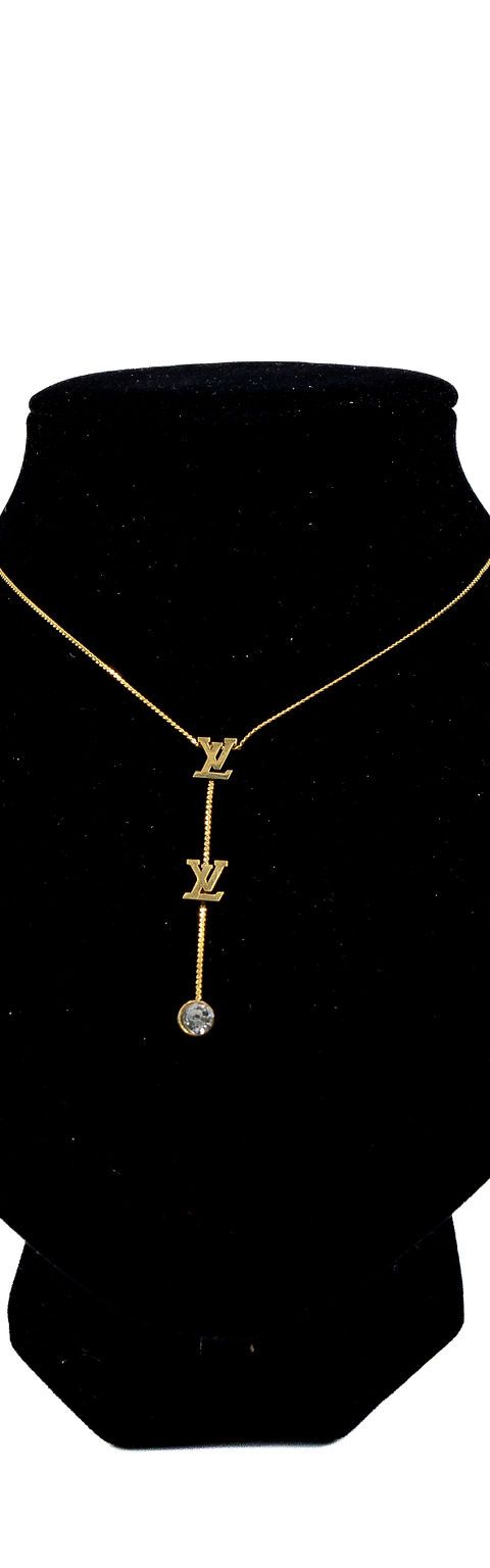 Gold Butterfly Y Necklace
