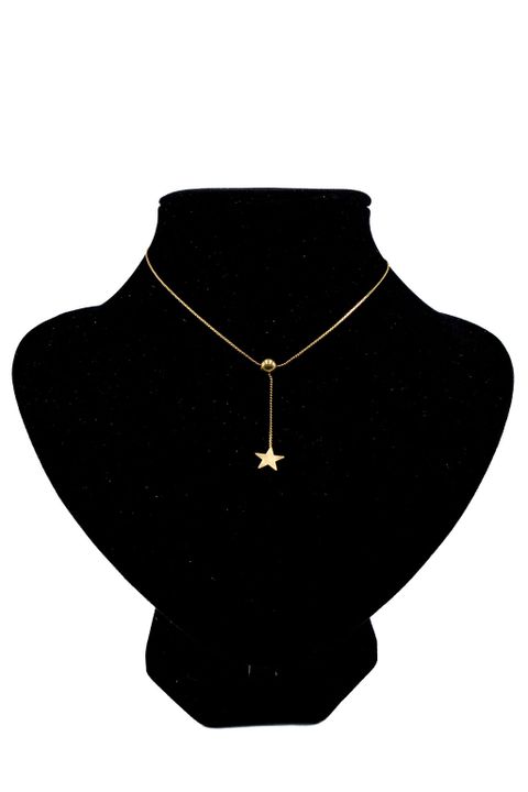 Gold Petite Star Necklace