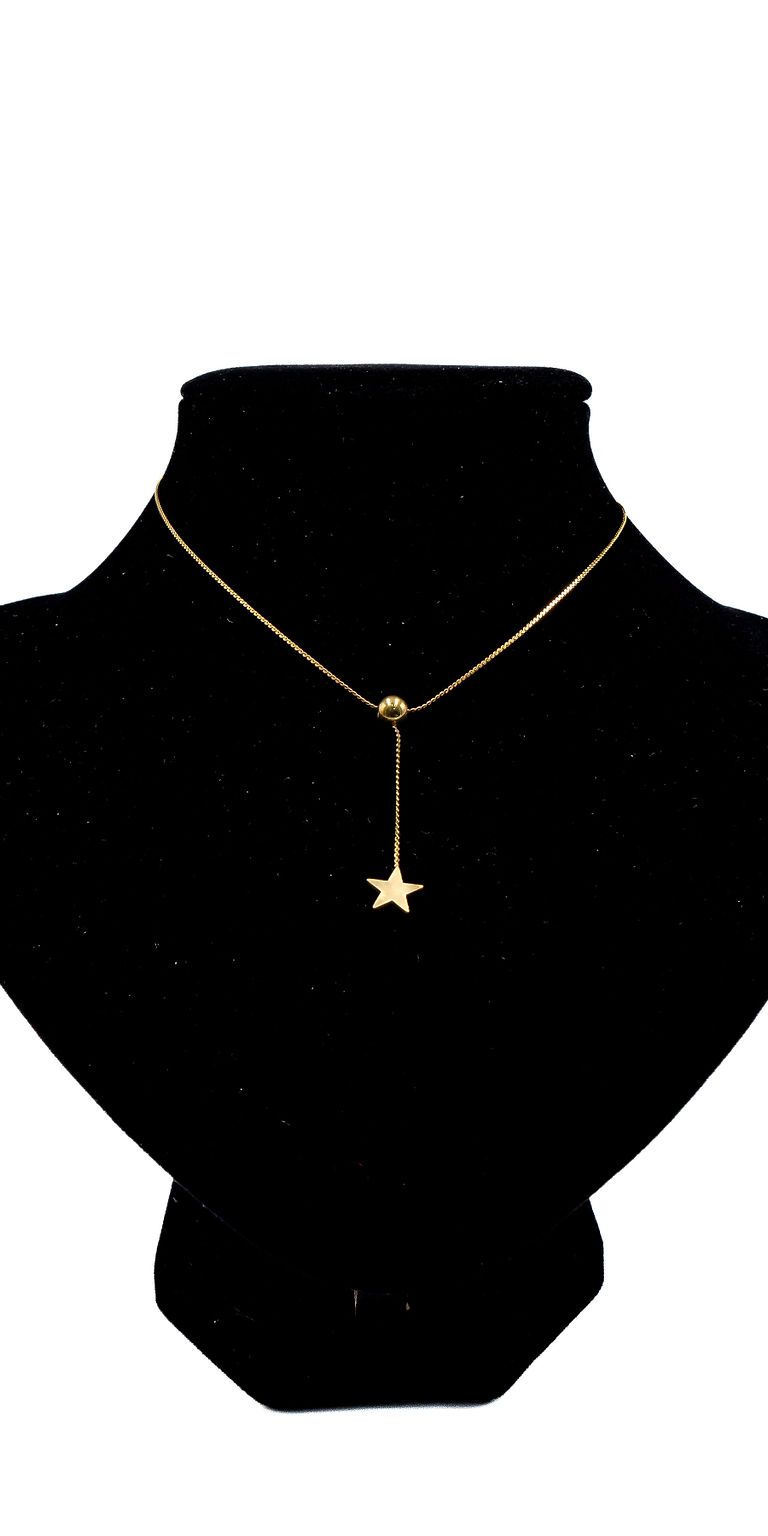Gold Petite Star Necklace