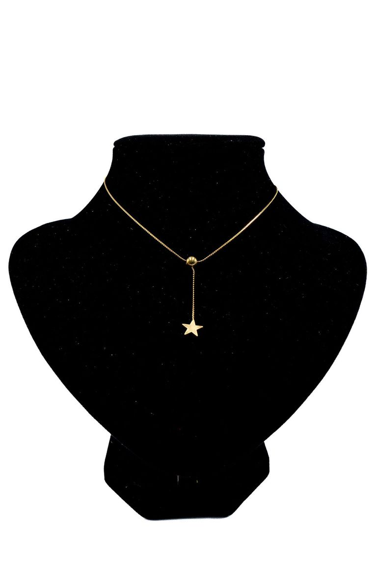 Gold Petite Star Necklace