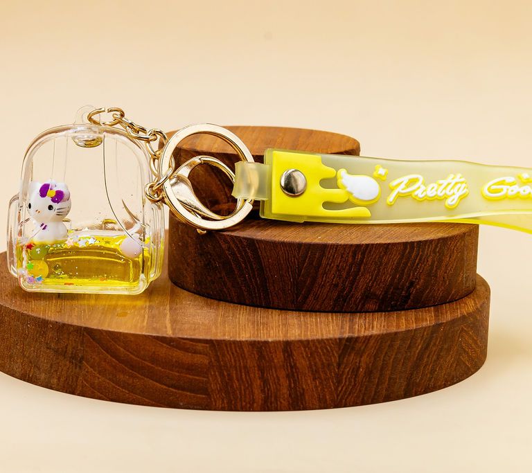 Perfume Bottle Keychain