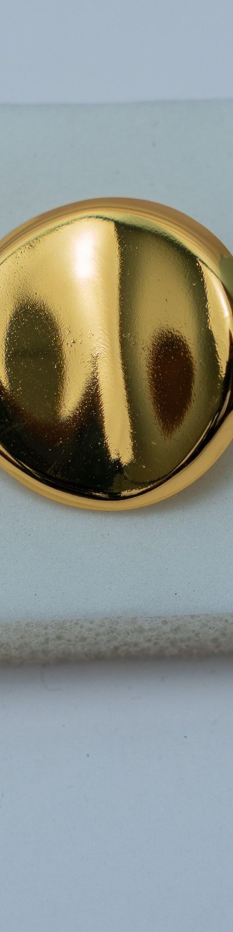 Gold-Tone Dome Cocktail Ring
