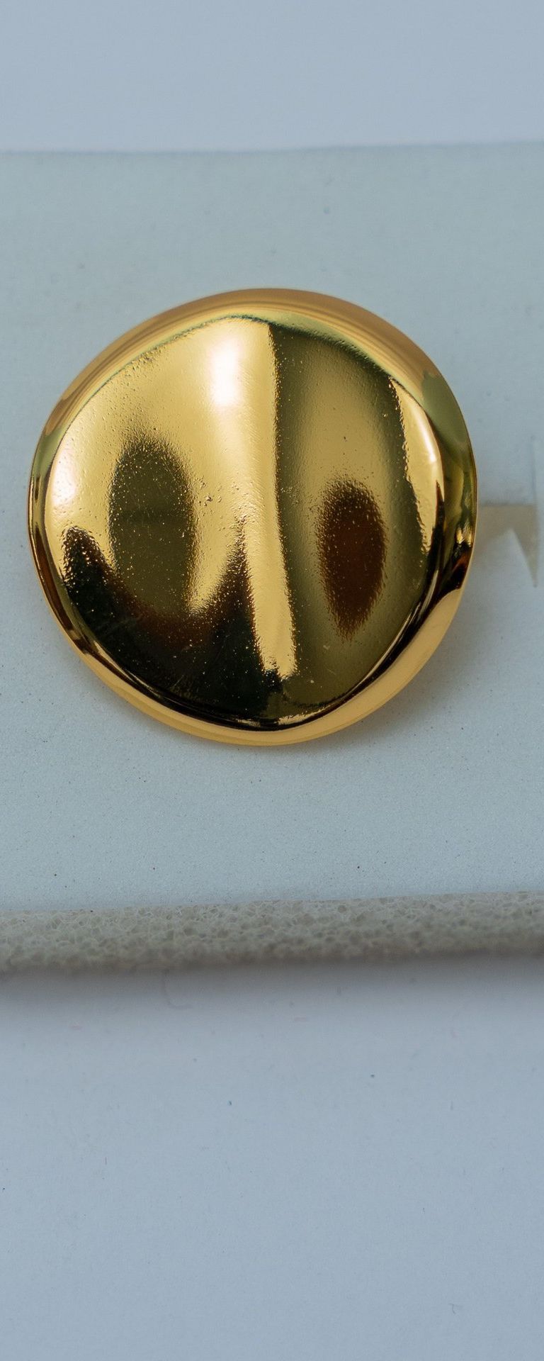 Gold-Tone Dome Cocktail Ring