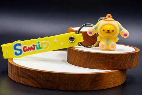Smile Keychain Yellow 03