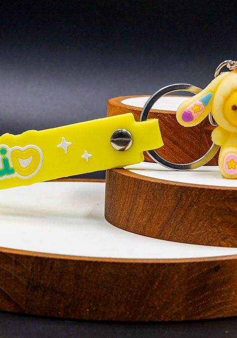 Smile Keychain Yellow 03