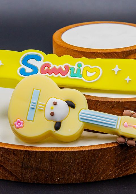 Smile Keychain Yellow